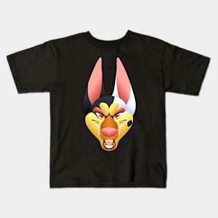 Draco Doberman Bust Kids T-Shirt